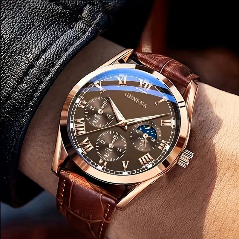 Montre homme à quartz business